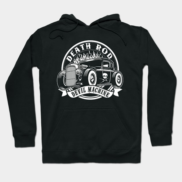 Death Rod 2 Hoodie by CosmicAngerDesign